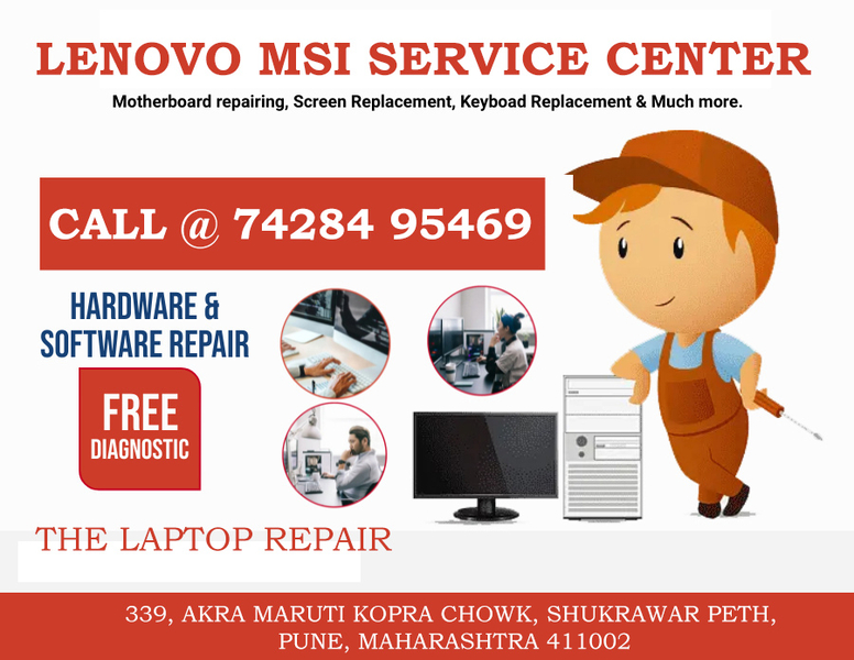 Cover photo of lenovo msi service center